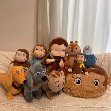 호기심 많은 조지 봉제 인형 묶음 판매