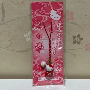 헬로키티 스트랩 일본 의류 이토요카도 끈 장식 하로키티 산리오