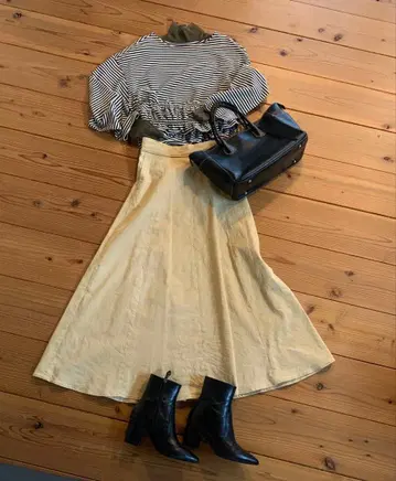 코디 판매 CLANE, TODAYFUL, 보더 긴팔 티셔츠