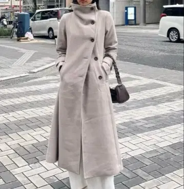 rienda 리엔다 오버넥 신데렐라 라인 코트