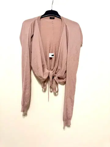 Joseph 핑크 긴팔 캐시미어 가디건