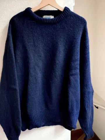 80년대 USA제 무지 빈티지 니트 XL LLBEAN 올드 GAP