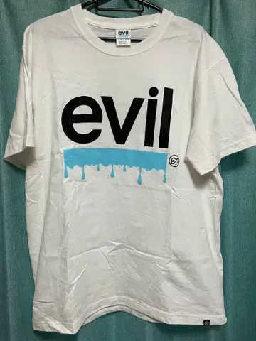 evil wire 로고 T셔츠 화이트