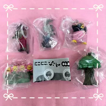 니코니코, 푼 메지루시 가챠 마스코트 전 5종 컴프 세트