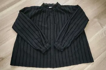 THUHARU 츠하루 프릴 레이스 블라우스