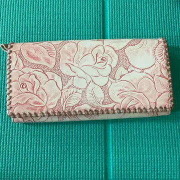 KATHARINE HAMNETT 로즈 패턴 장지갑