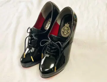 GUILD PRIME 레이스업 슈즈 블랙 24.5cm