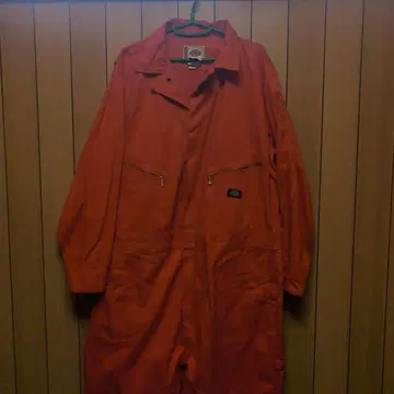 Dickies 오버롤 XL 오렌지