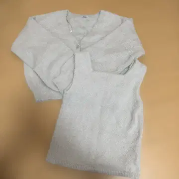 가디건, 가죽 스커트 세트 택없는 새상품