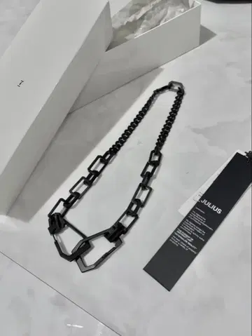 JULIUS 율리우스 조절 체인 목걸이 미사용 새상품