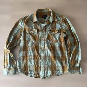 Brixton 체크 플란넬 셔츠 M