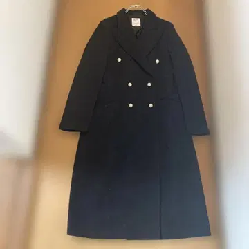 Madison Blue 블랙 롱 코트