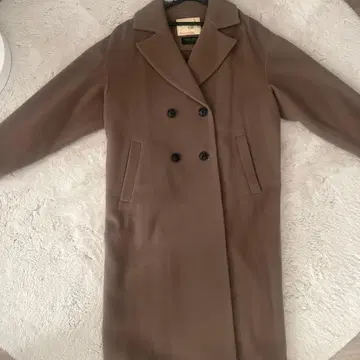 NANO UNIVERSE 브라운 롱 코트