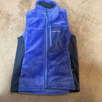 mont-bell 플리스 베스트 M 보라색