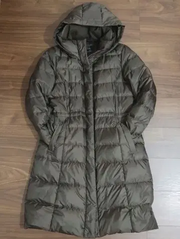 23구 롱 다운 자켓 코트 사이즈 38 브라운