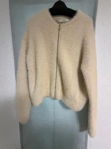 Ciaopanic 크림색 집업 가디건