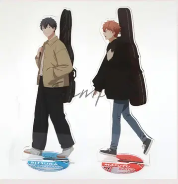 기븐전 AR 아크릴 스탠드 사토 마후유 & 우에노야마 리츠카