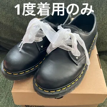 닥터마틴 하트 3홀 신발 블랙 발렌타인 23cm