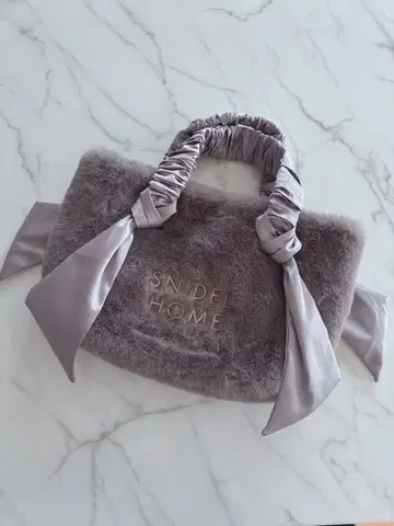 SNIDEL HOME 그레이 핸드백