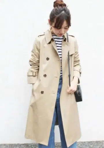 SLOBE IENA 트렌치코트 베이지 38
