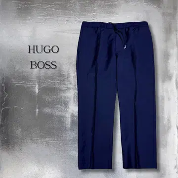 HUGO BOSS 드로 코드 슬랙스 네이비 이지 팬츠