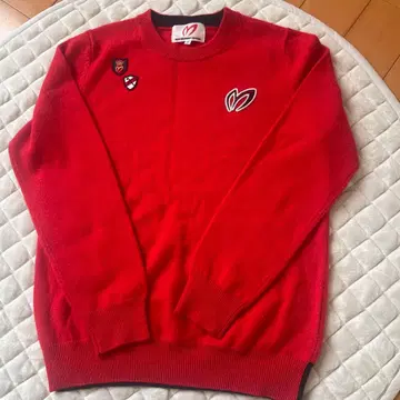 MASTER BUNNY EDITION 레드 스웨터 사이즈 1