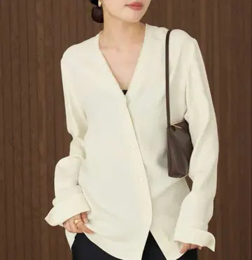 plage R'IAM 노카라 셔츠