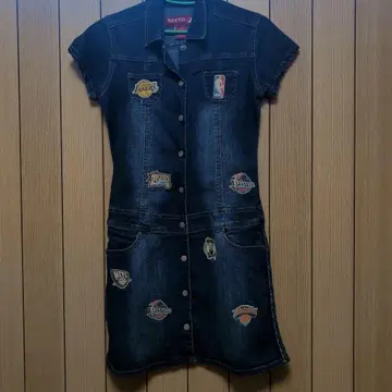 NEESO JEANS 데님 미니 원피스 M 빈티지