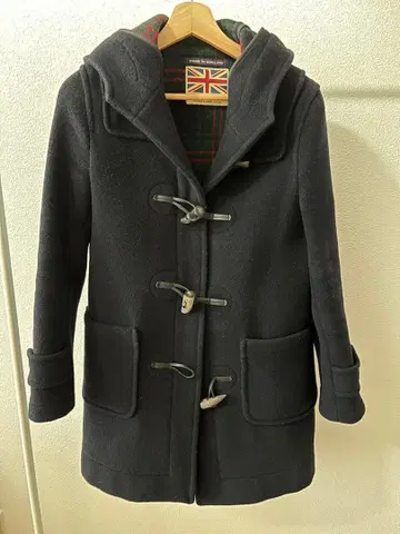 런던 트래디션 IENA SLOBE 네이비 더플 코트