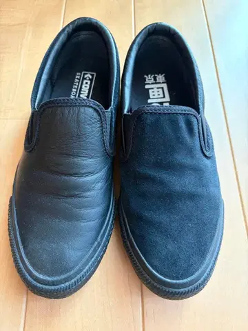 CONVERSE 23cm 10 콜라보 가죽 슬립온
