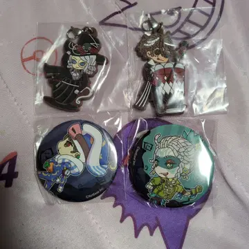 제5인격 아크릴 키링 캔뱃지 4개 세트