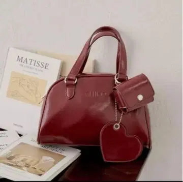 chico 참 포함 미니 보스턴 백