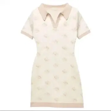 [eimyistoire] ES monogram 폴로 니트 원피스