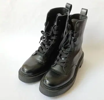 H&M 블랙 청키 부츠/신발 에이치앤엠