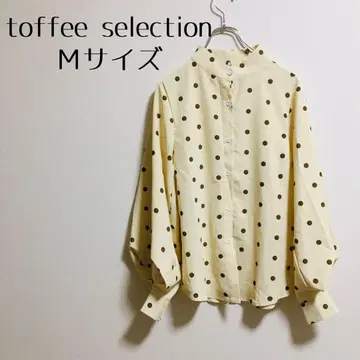 [ Toffy selection 토피 셀렉션 ] 도트 무늬 셔츠 긴팔