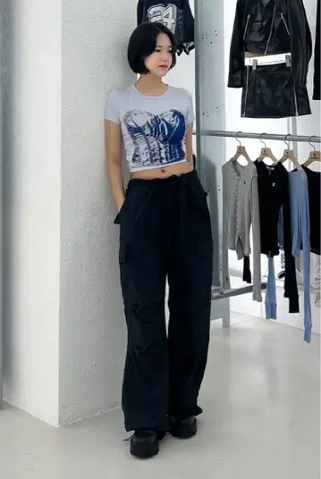 EXTRAORDINARY T셔츠 미니 블루 MUSINSA