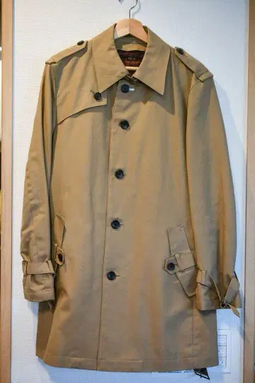 PS.FA 베이지 스텐카라 코트 취업 수트 비즈니스