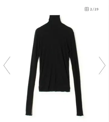 EDITION 미사용 새상품 쿄넨 플라이스 하이넥 풀오버