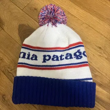 patagonia 폼폼 포함 니트 모자