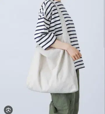 택 포함 새상품 카구레 코튼 린넨 토트백 어반 리서치 도어스