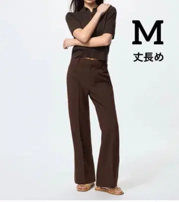 유니클로 스마트 플레어 팬츠 (긴 길이) M