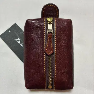 Dakota 다코타 고트 가죽 소가죽 키케이스 (짙은 갈색 동전 지갑)