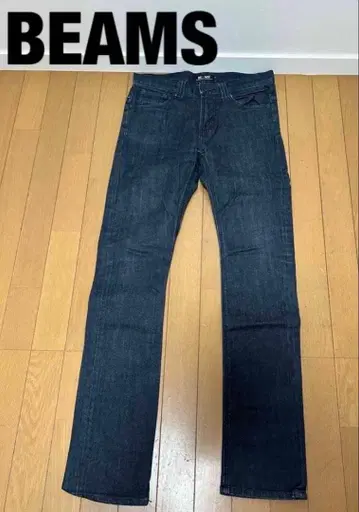 BEAMS 빔즈 데미지 청바지 스트레치 데님