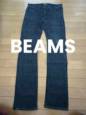 BEAMS 빔즈 데미지 청바지 스트레치 데님