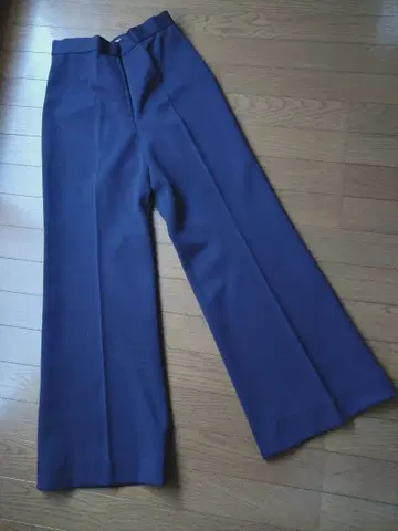 팬츠 11호 울 니트 다크 네이비