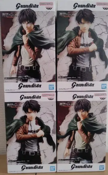 진격의 거인 피규어 Grandista 그란디스타 리바이 엘렌 4점