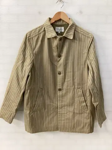 12.2 A207P 블루 라벨 아우터 커버올 스트라이프