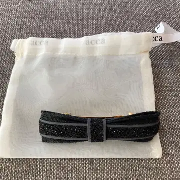 acca 블랙 머리핀