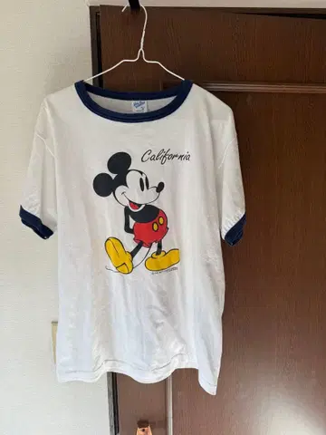 미키마우스 T셔츠 Velva Sheen M usa제