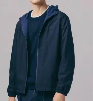 리버서블 후드 재킷